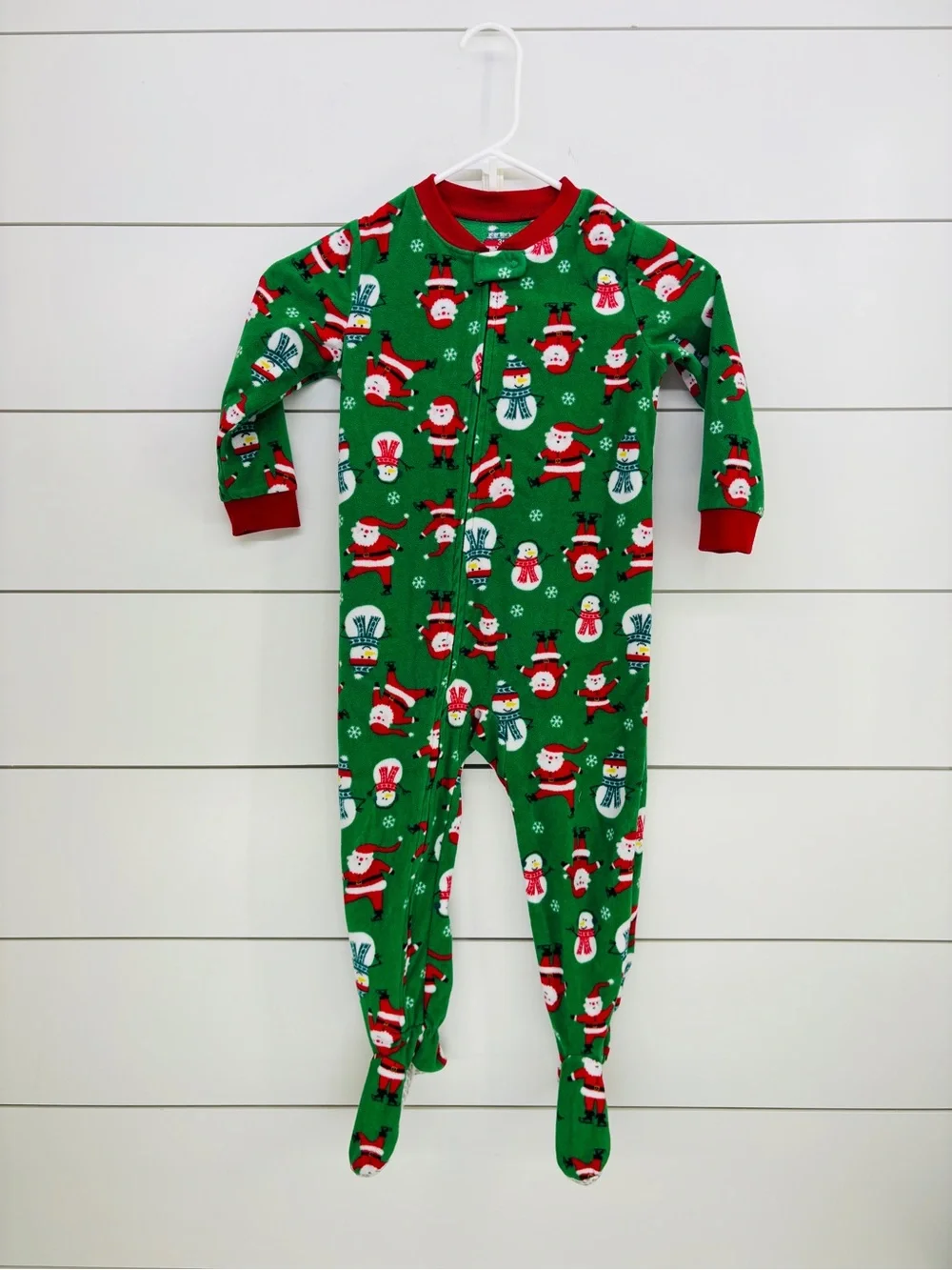 Carter's- footed pajamas